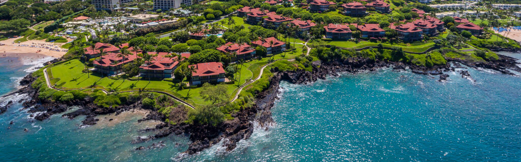 Wailea Point Condos Aerial View 
