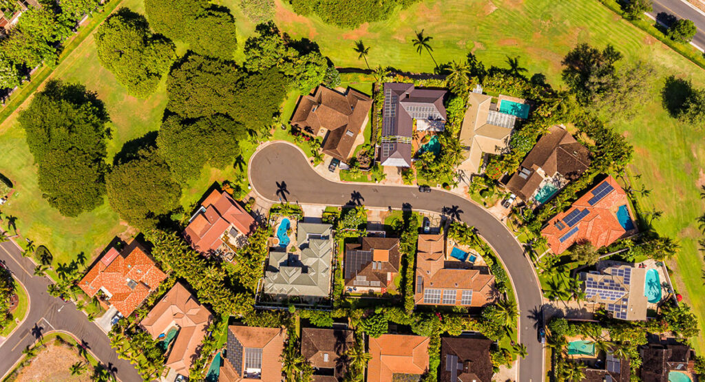 The neighborhood of Wailea Kai.