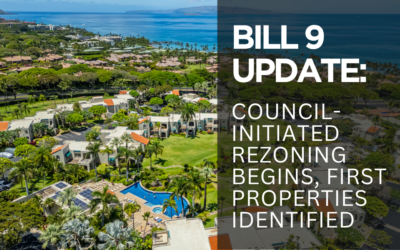 Bill 9 Implementation Update: Council-Initiated Rezoning Begins, First Properties Identified