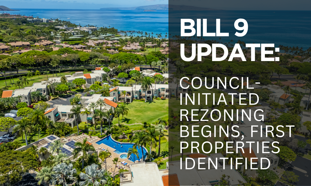 Bill 9 Council-Initiated Rezoning Begins, First Properties Identified