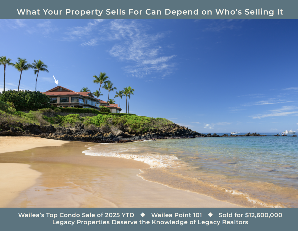 Wailea Point 101 in Wailea Maui, sold for $12.6 million Wailea Point 101 in Wailea Maui, sold for $12.6 million