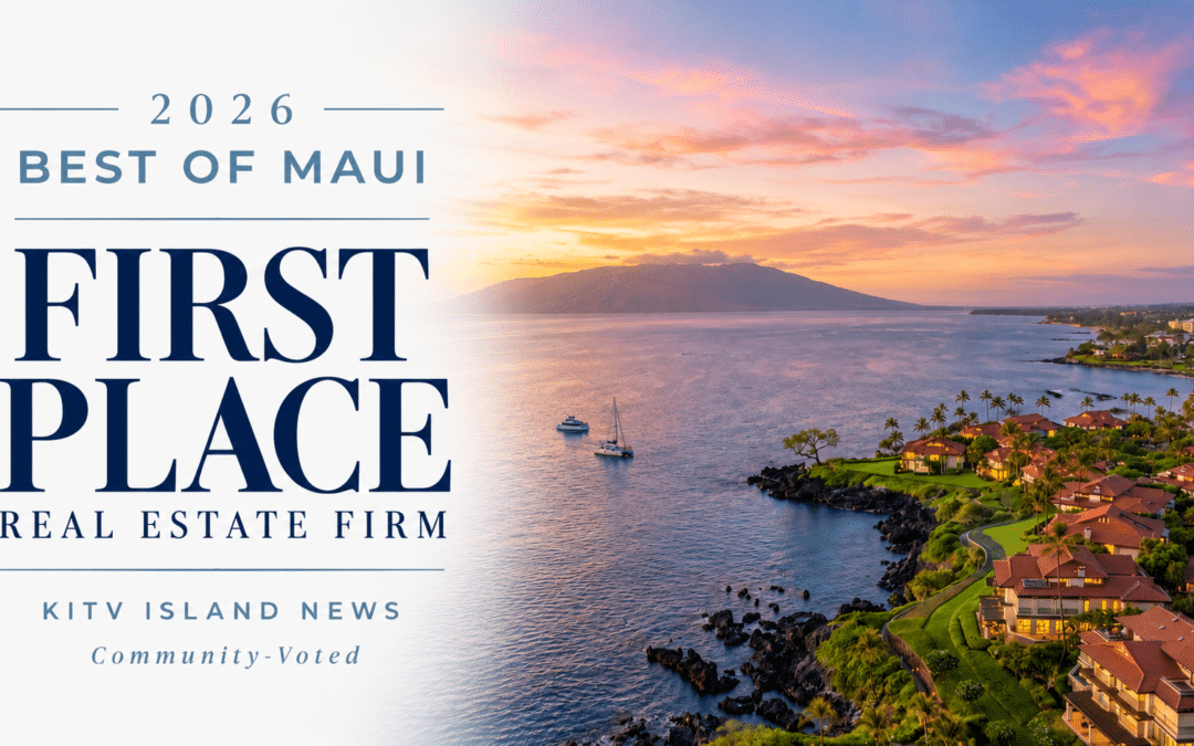 Maui Real Estate Advisors Voted #1 Real Estate Firm in KITV’s Best of Maui 2026