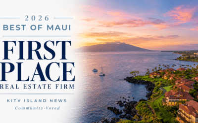Maui Real Estate Advisors Voted #1 Real Estate Firm in KITV’s Best of Maui 2026